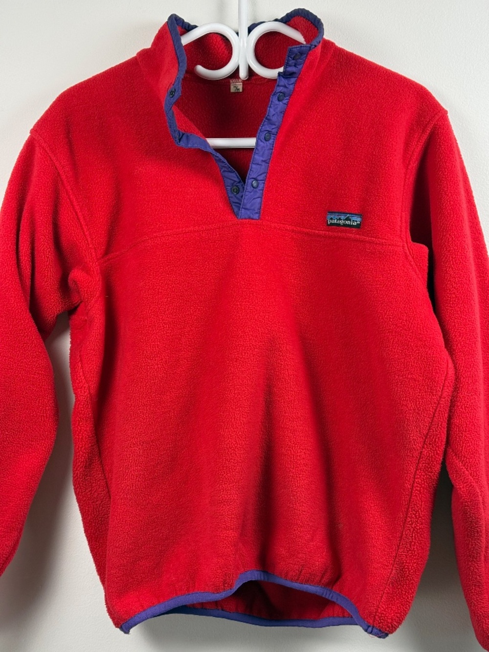 Vintage 90s Patagonia synchilla pullover size Medium in excellent condition